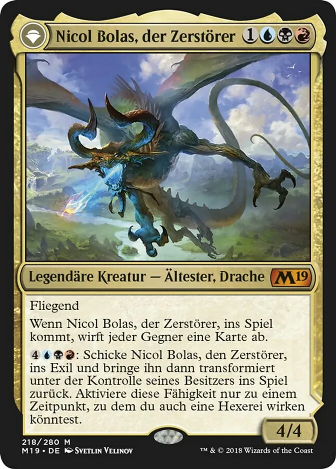 Nicol Bolas, the Ravager // Nicol Bolas, the Arisen kaufen - Core Set 2019 bei TcG Love