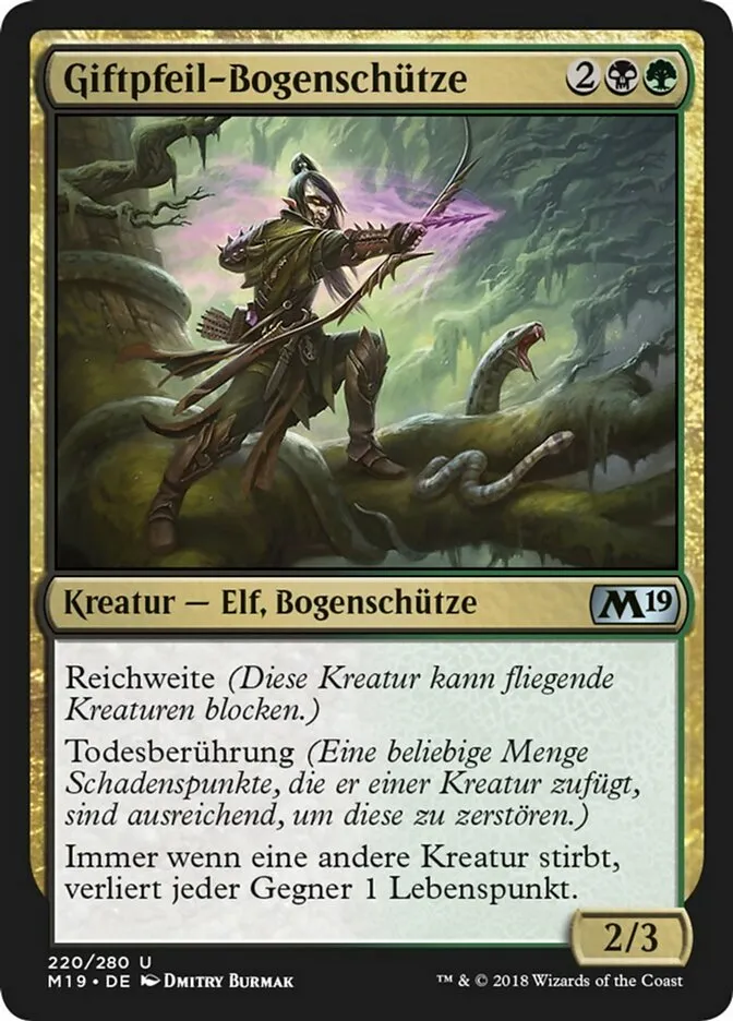 Giftpfeil-Bogenschütze kaufen - Core Set 2019 bei TcG Love