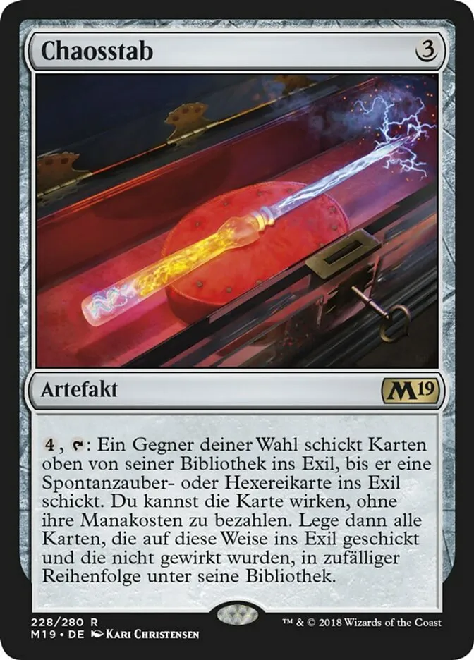 Chaosstab kaufen - Core Set 2019 bei TcG Love