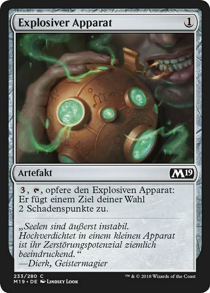Explosiver Apparat kaufen - Core Set 2019 bei TcG Love