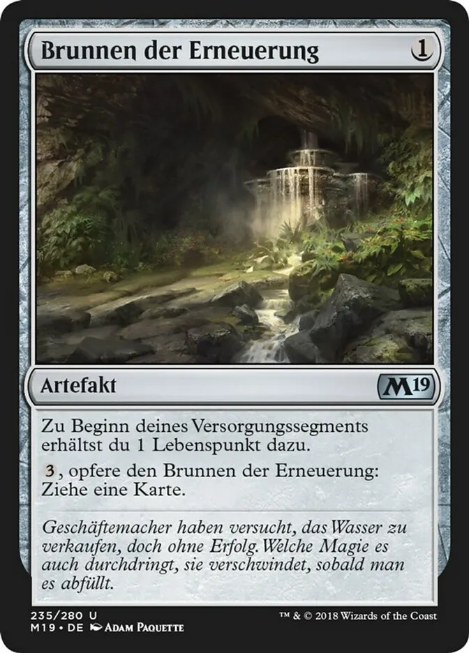 Brunnen der Erneuerung kaufen - Core Set 2019 bei TcG Love