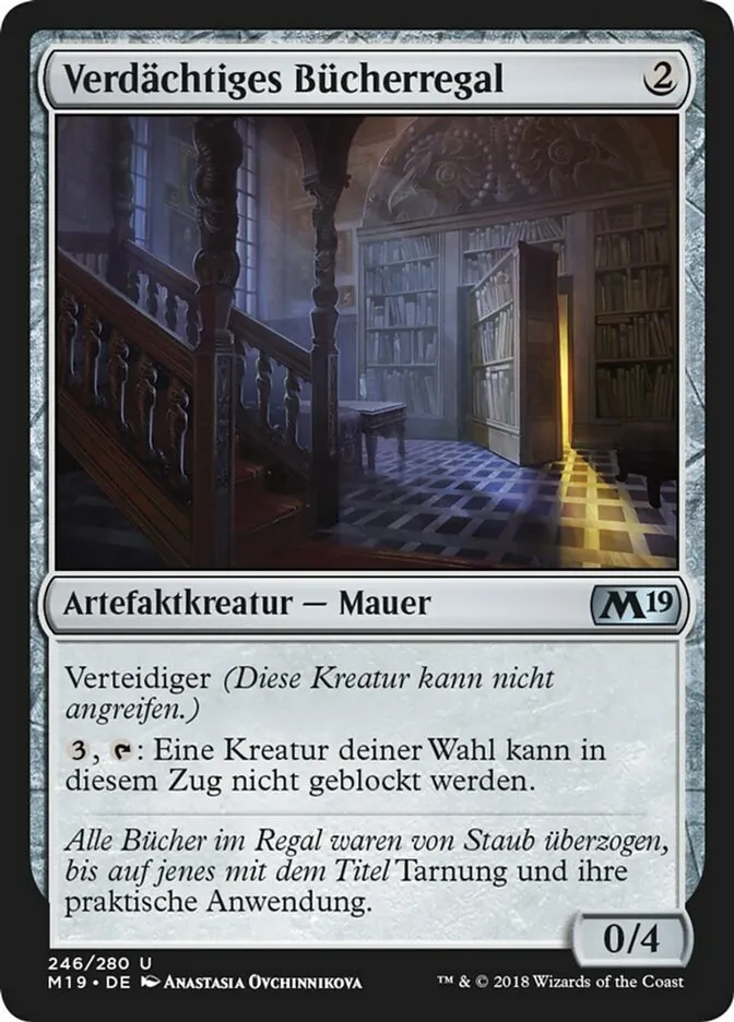 Verdächtiges Bücherregal kaufen - Core Set 2019 bei TcG Love