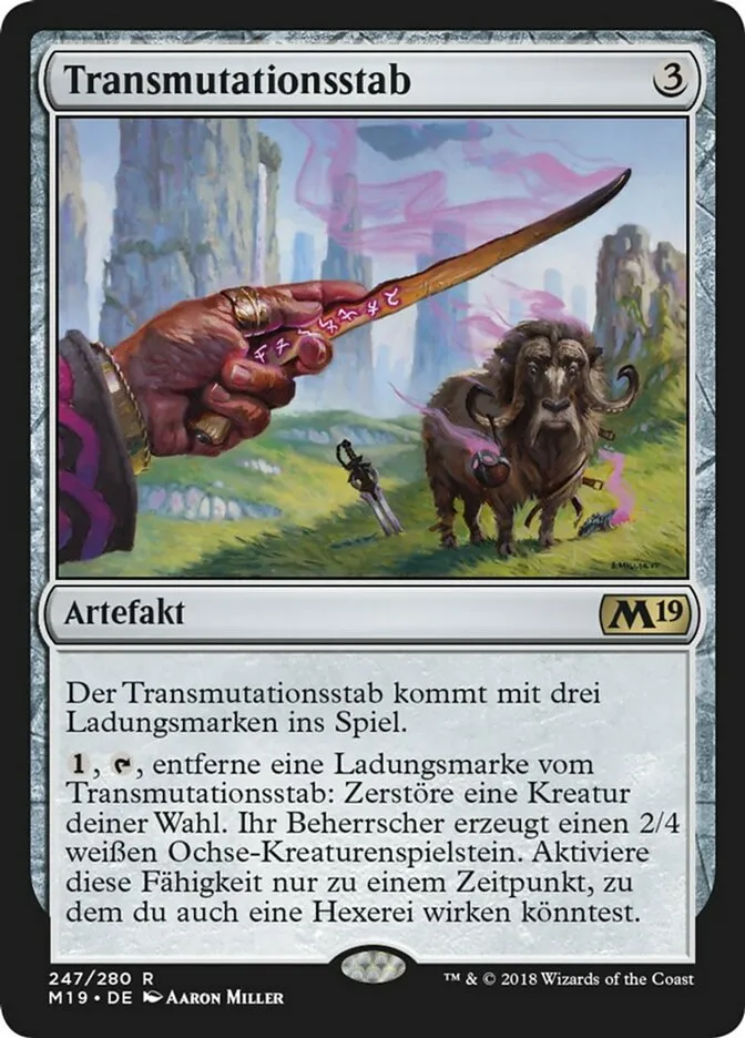 Transmutationsstab kaufen - Core Set 2019 bei TcG Love
