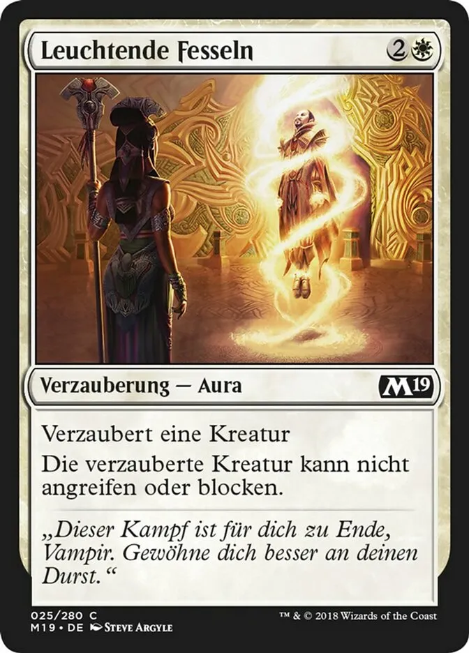 Leuchtende Fesseln kaufen - Core Set 2019 bei TcG Love