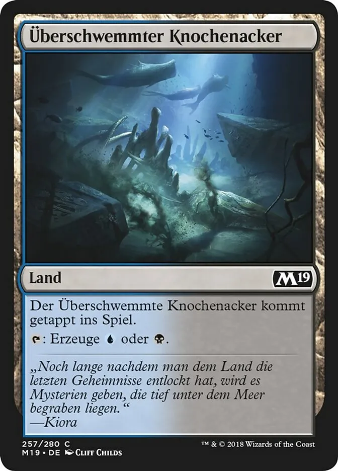 Überschwemmter Knochenacker kaufen - Core Set 2019 bei TcG Love