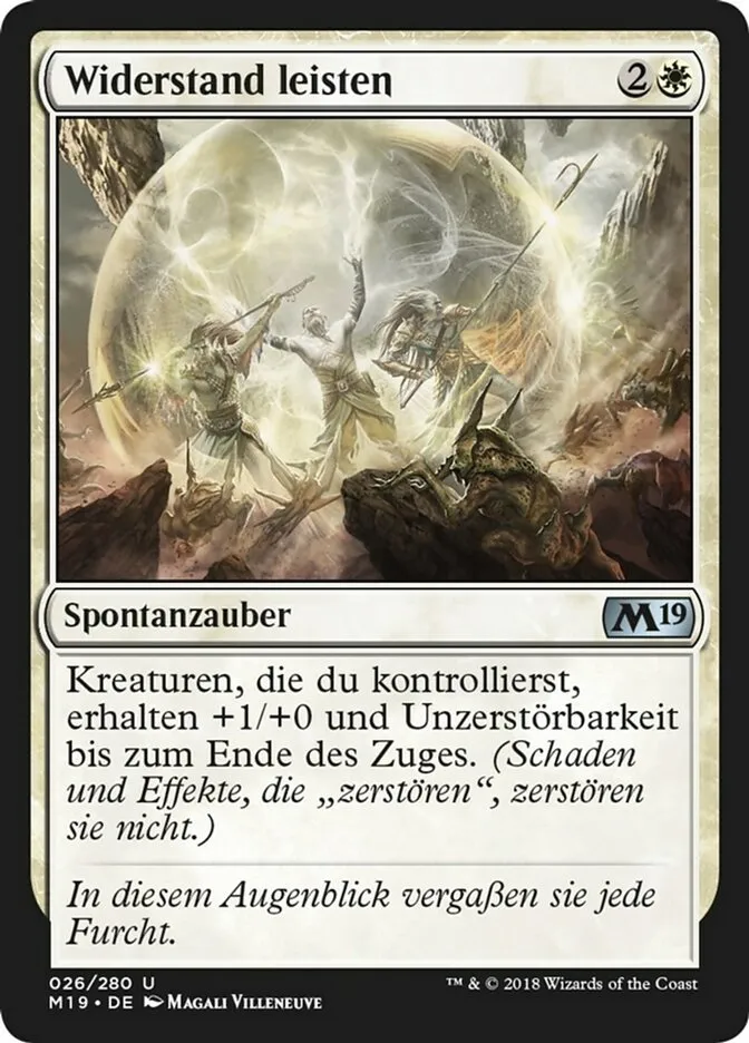 Widerstand leisten kaufen - Core Set 2019 bei TcG Love