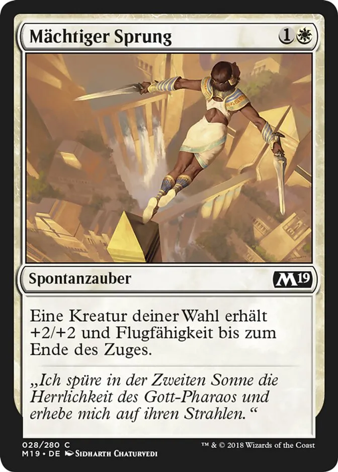 Mächtiger Sprung kaufen - Core Set 2019 bei TcG Love