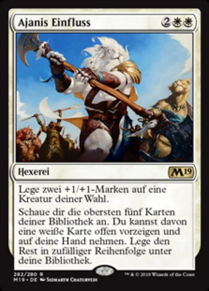 Ajanis Einfluss kaufen - Core Set 2019 bei TcG Love