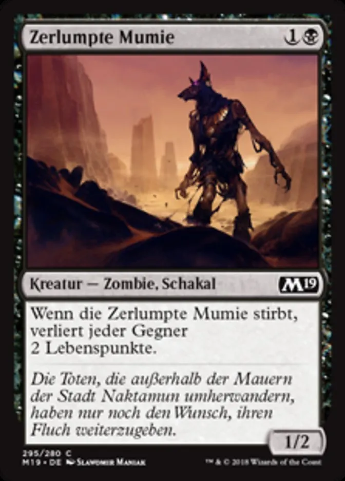 Zerlumpte Mumie kaufen - Core Set 2019 bei TcG Love
