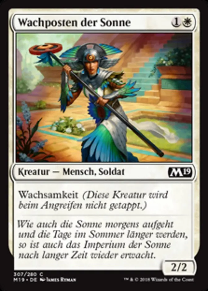 Wachposten der Sonne kaufen - Core Set 2019 bei TcG Love
