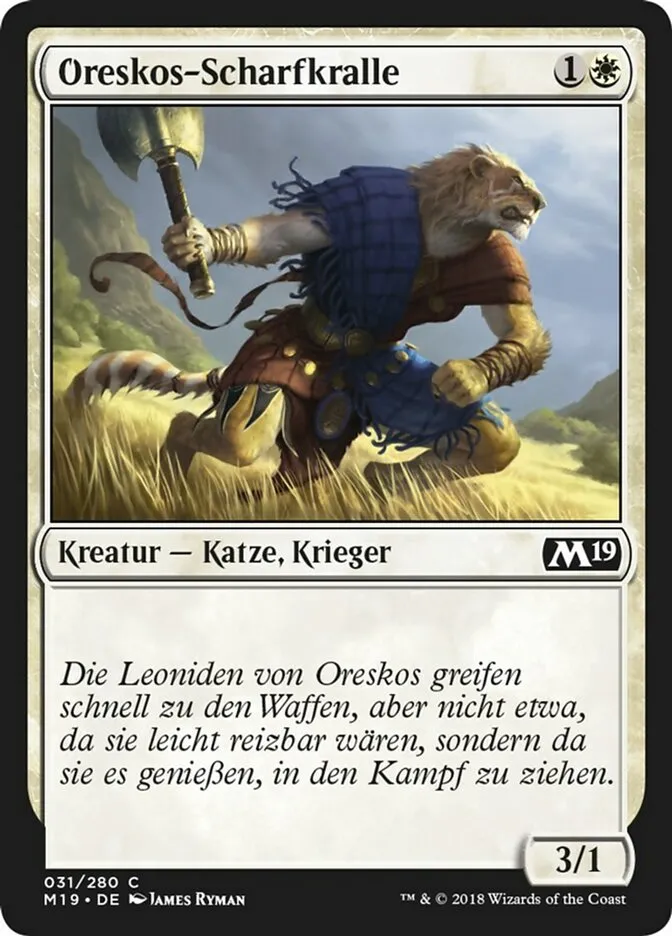 Oreskos-Scharfkralle kaufen - Core Set 2019 bei TcG Love