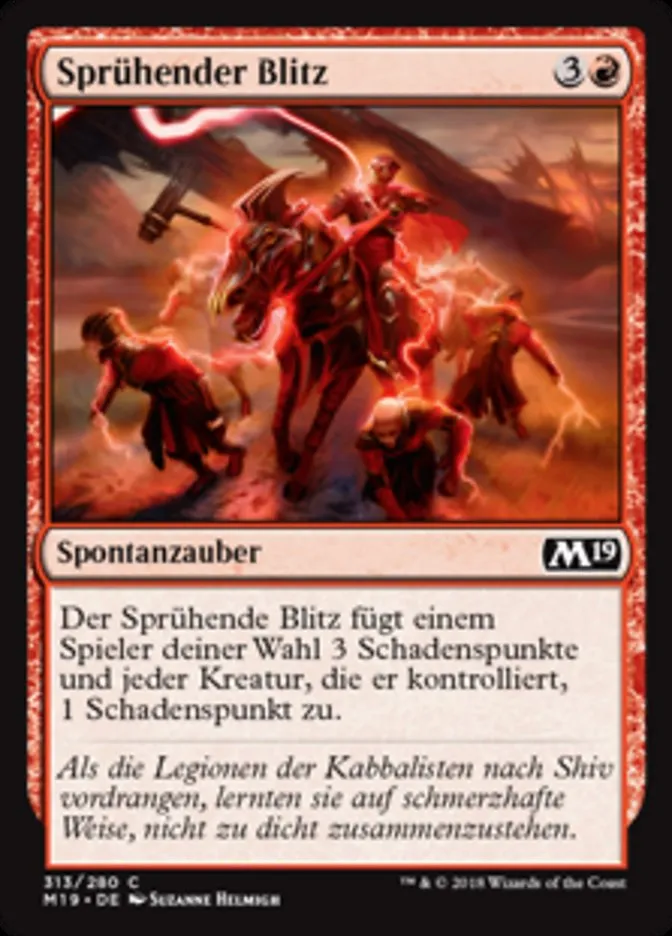 Sprühender Blitz kaufen - Core Set 2019 bei TcG Love
