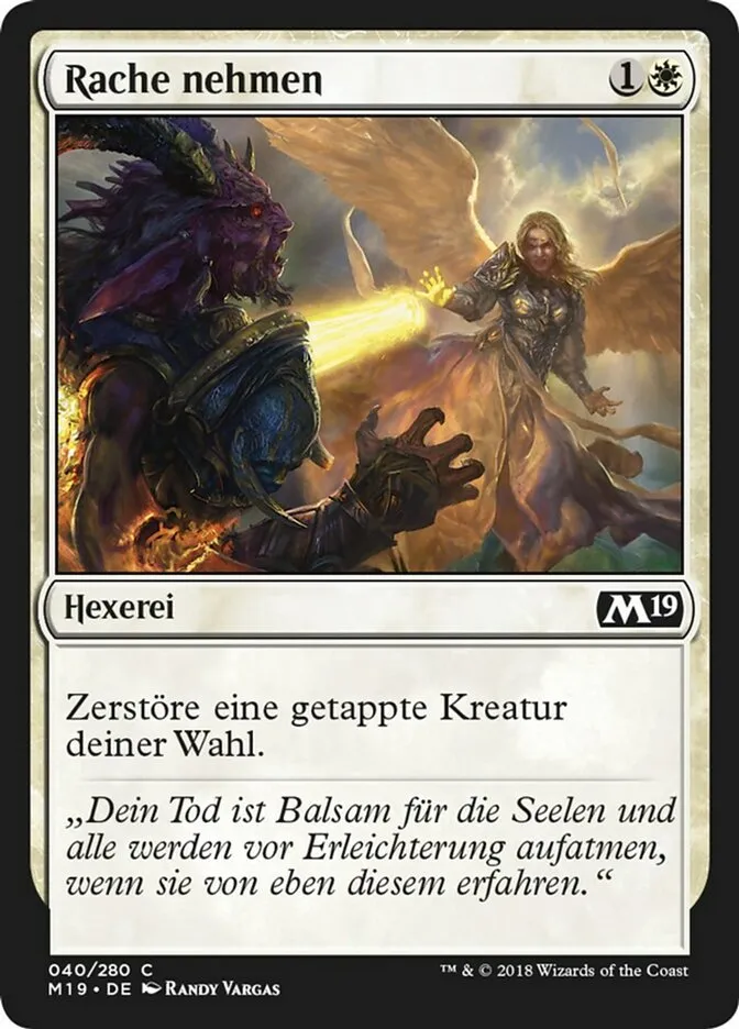 Rache nehmen kaufen - Core Set 2019 bei TcG Love