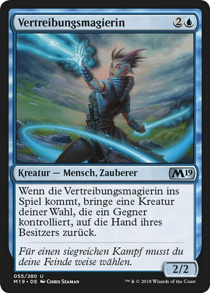 Vertreibungsmagierin kaufen - Core Set 2019 bei TcG Love