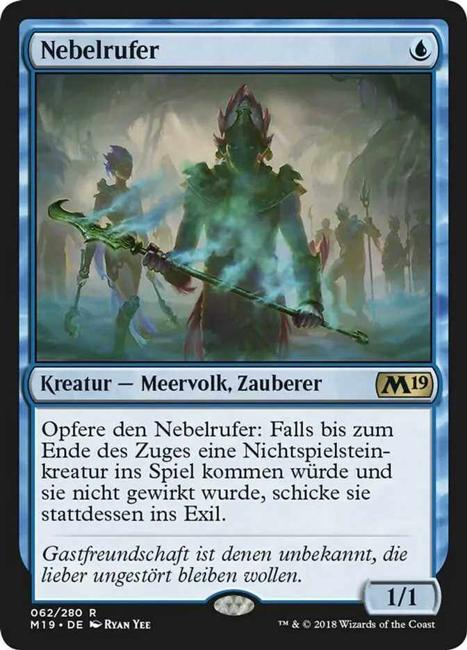 Nebelrufer kaufen - Core Set 2019 bei TcG Love