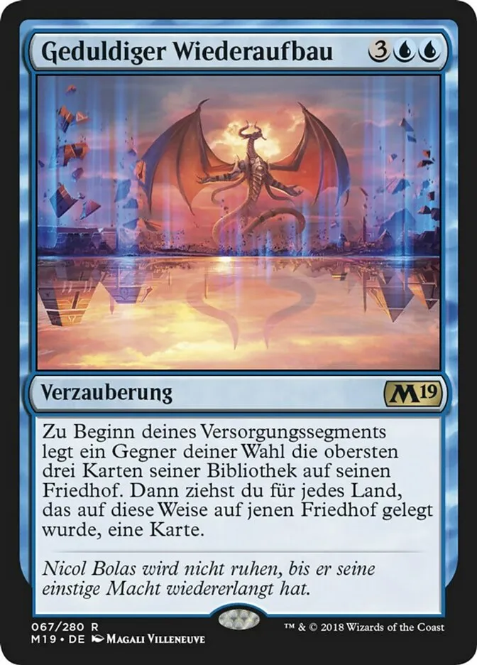 Geduldiger Wiederaufbau kaufen - Core Set 2019 bei TcG Love