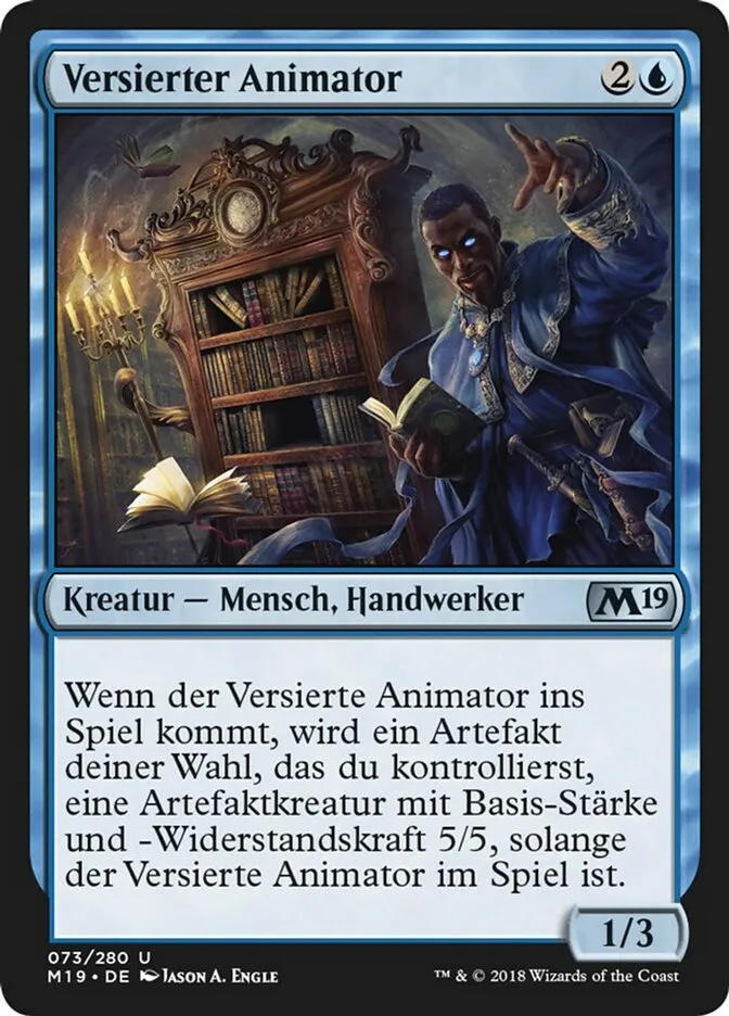 Versierter Animator kaufen - Core Set 2019 bei TcG Love