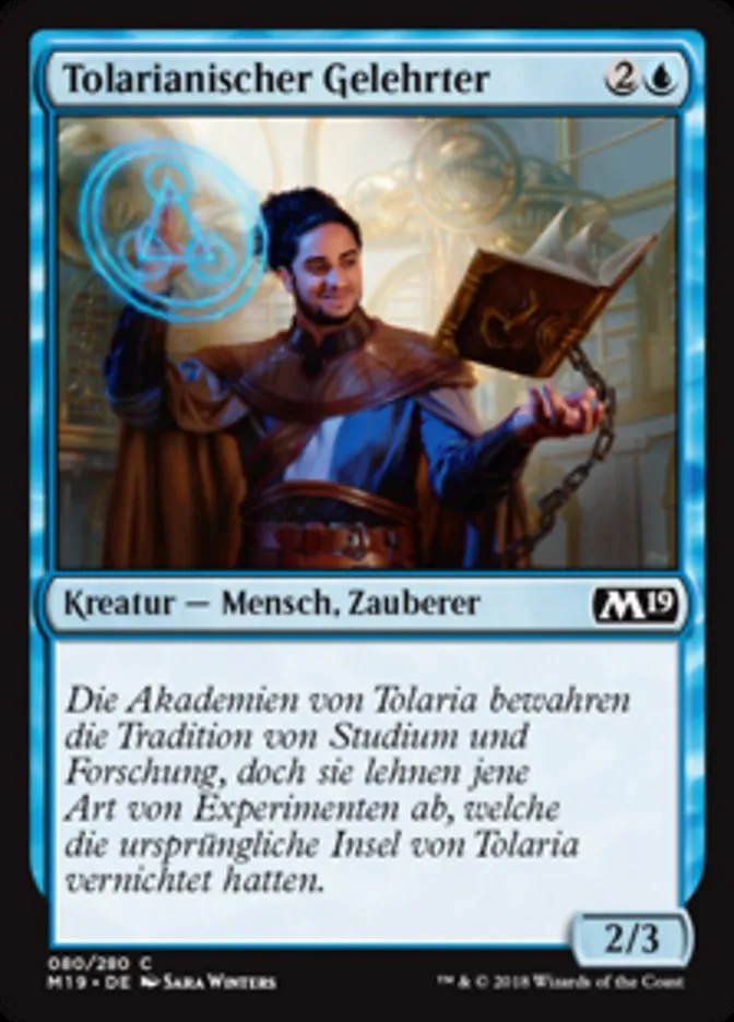 Tolarianischer Gelehrter kaufen - Core Set 2019 bei TcG Love