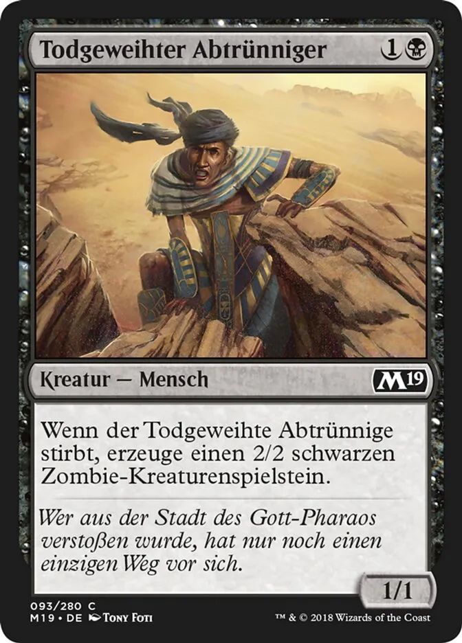 Todgeweihter Abtrünniger kaufen - Core Set 2019 bei TcG Love