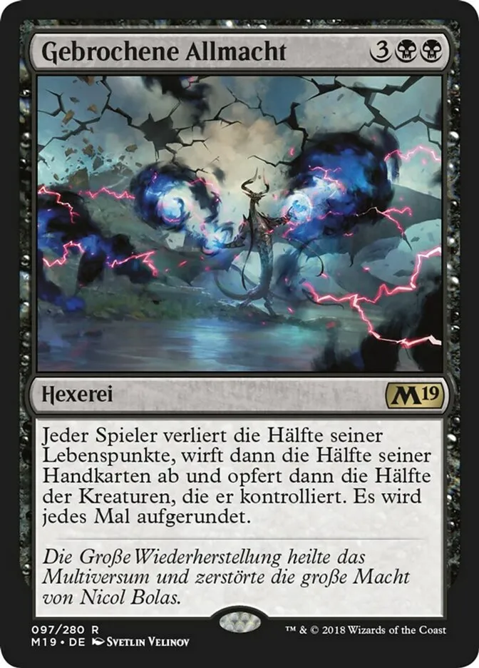 Gebrochene Allmacht kaufen - Core Set 2019 bei TcG Love