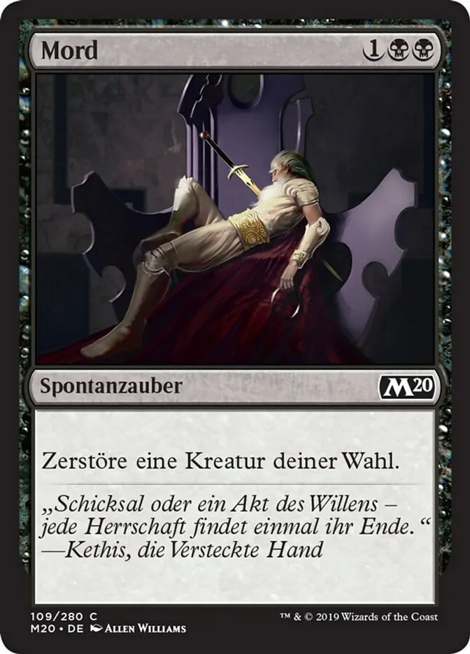 Mord kaufen - Core Set 2020 bei TcG Love