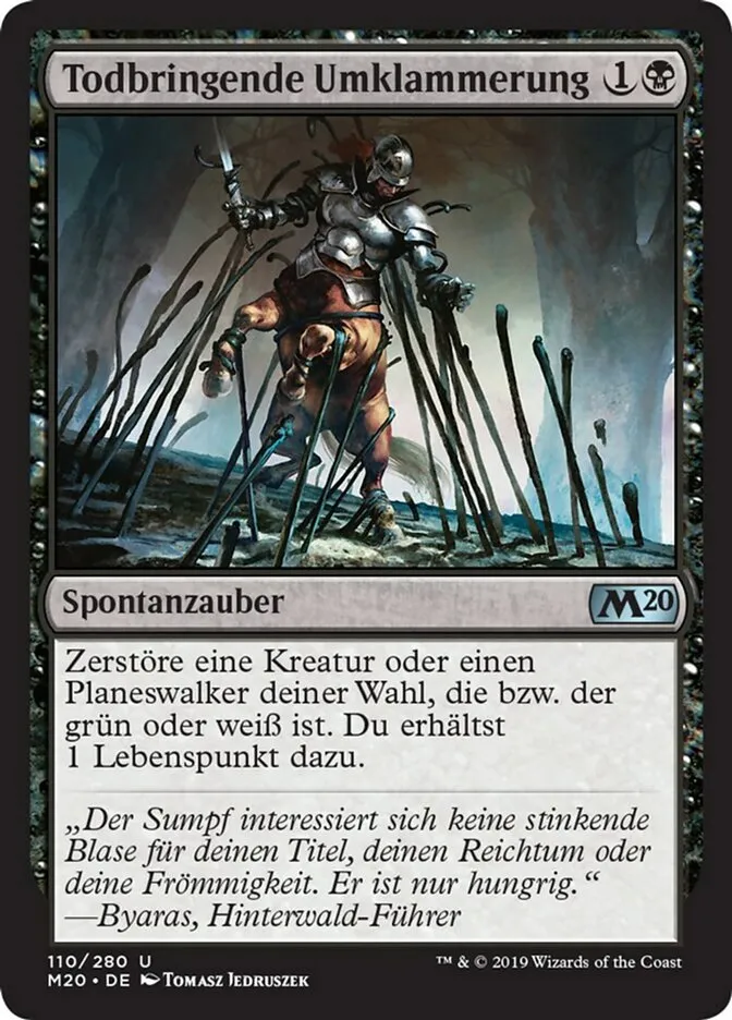 Todbringende Umklammerung kaufen - Core Set 2020 bei TcG Love