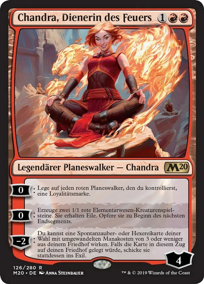 M20-126-Chandra--Dienerin-des-Feuers-de Chandra, Dienerin des Feuers kaufen - Core Set 2020 bei TcG Love
