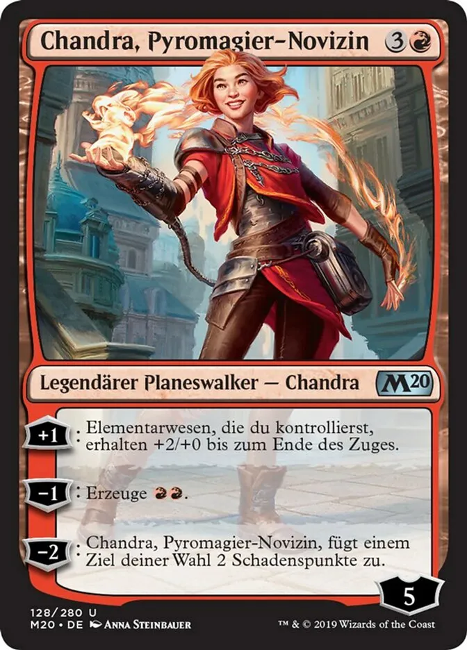 M20-128-Chandra--Pyromagier-Novizin-de Chandra, Pyromagier-Novizin kaufen - Core Set 2020 bei TcG Love