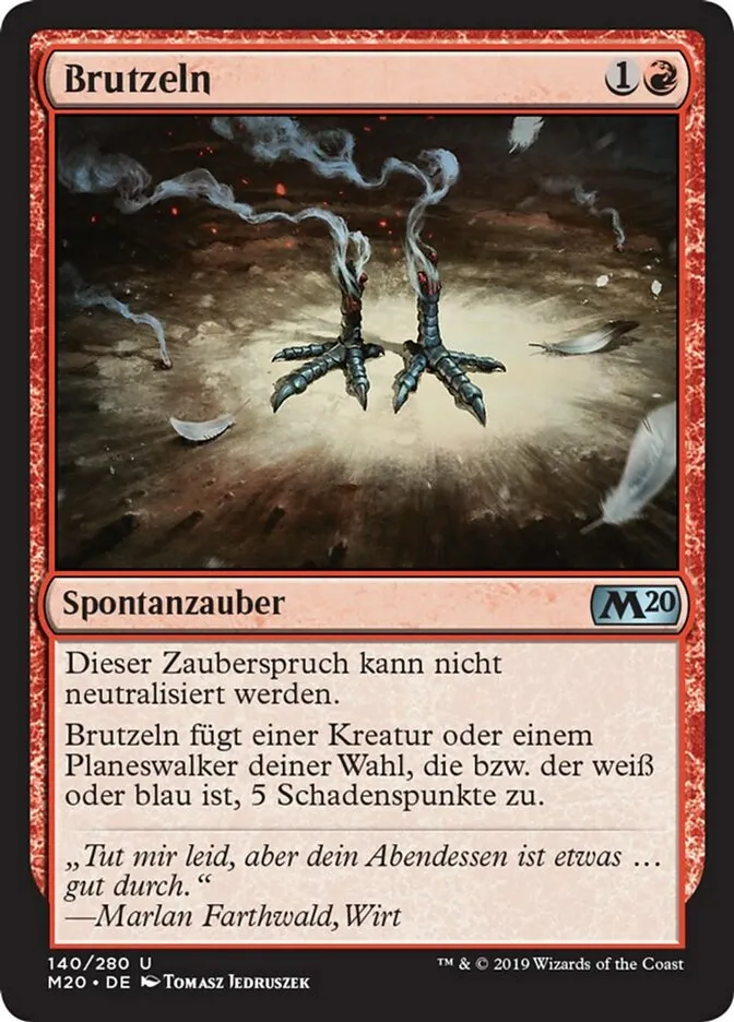 Brutzeln kaufen - Core Set 2020 bei TcG Love