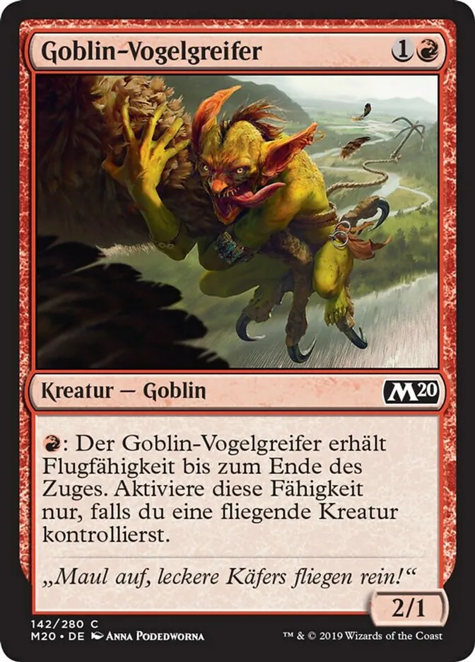 M20-142-Goblin-Vogelgreifer-de Goblin-Vogelgreifer kaufen - Core Set 2020 bei TcG Love