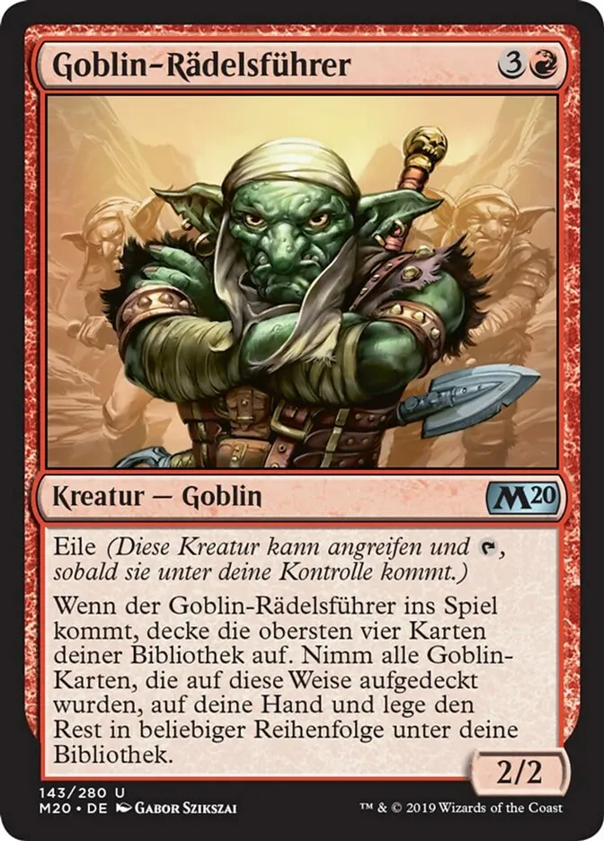 Goblin-Rädelsführer kaufen - Core Set 2020 bei TcG Love