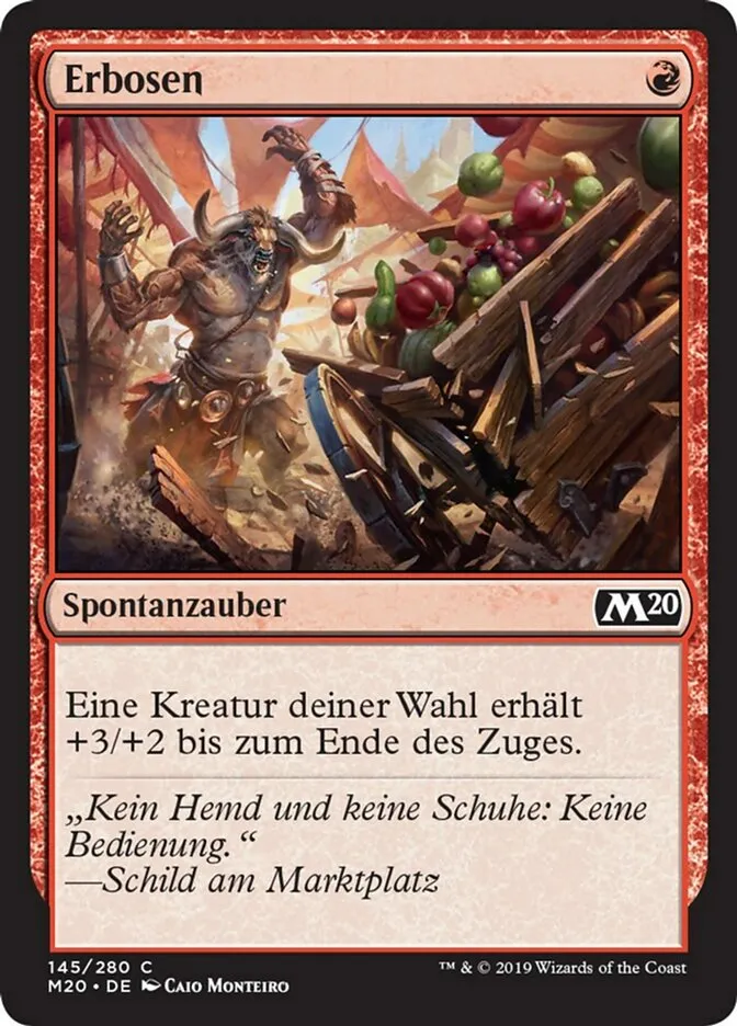 M20-145-Erbosen-de Erbosen kaufen - Core Set 2020 bei TcG Love