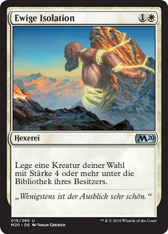 Ewige Isolation kaufen - Core Set 2020 bei TcG Love