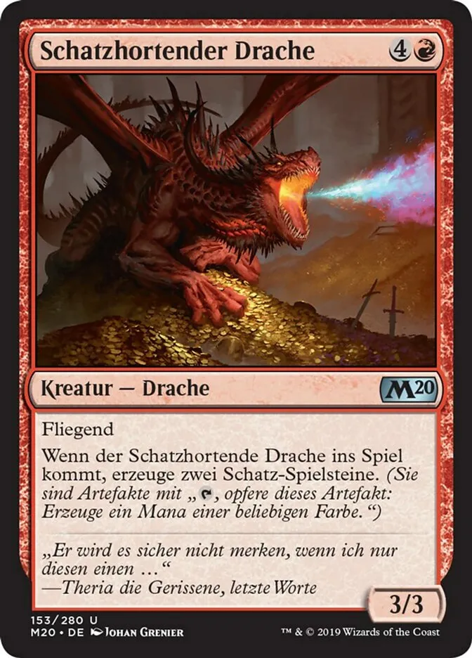 Schatzhortender Drache kaufen - Core Set 2020 bei TcG Love