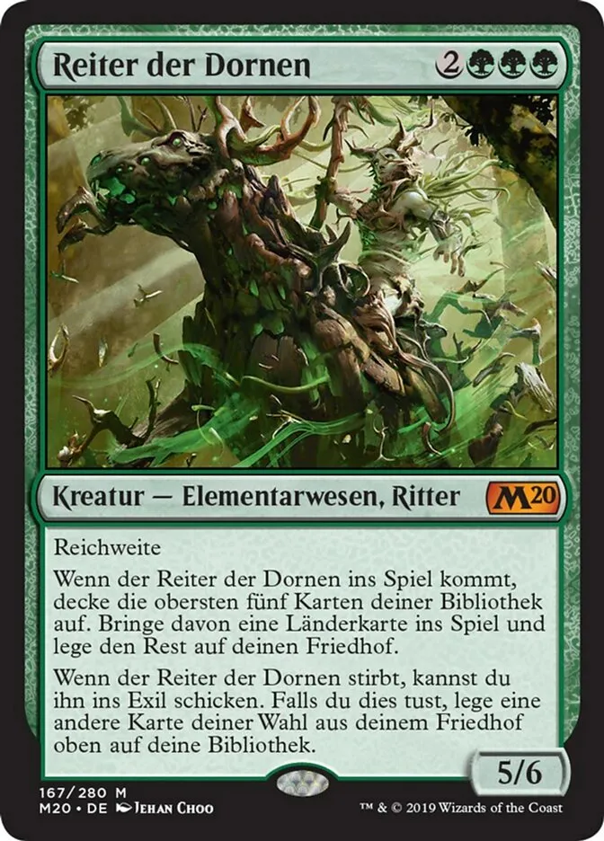 M20-167-Reiter-der-Dornen-de Reiter der Dornen kaufen - Core Set 2020 bei TcG Love