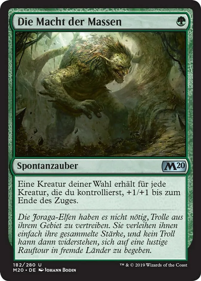 M20-182-Die-Macht-der-Massen-de Die Macht der Massen kaufen - Core Set 2020 bei TcG Love