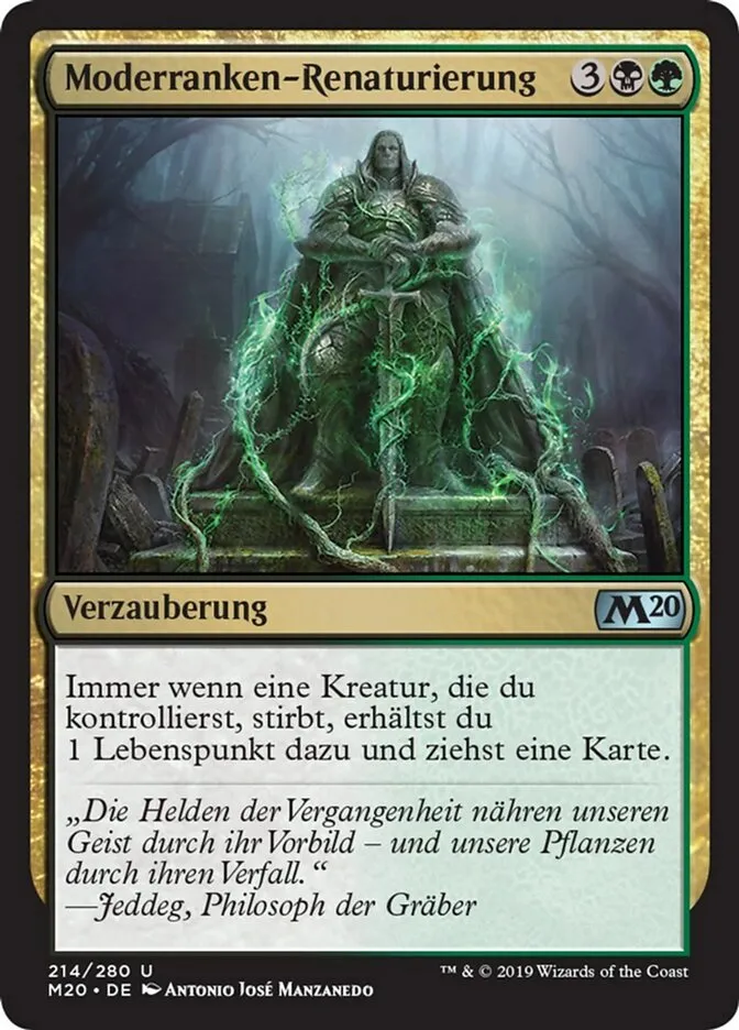 M20-214-Moderranken-Renaturierung-de Moderranken-Renaturierung kaufen - Core Set 2020 bei TcG Love