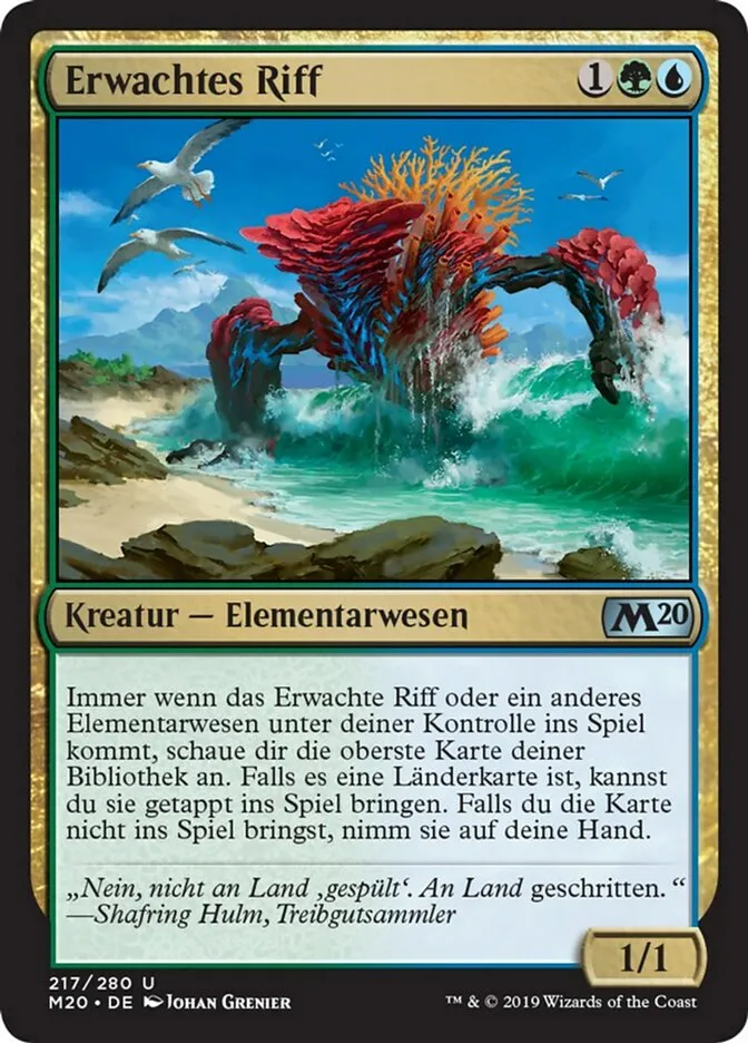 M20-217-Erwachtes-Riff-de Erwachtes Riff kaufen - Core Set 2020 bei TcG Love