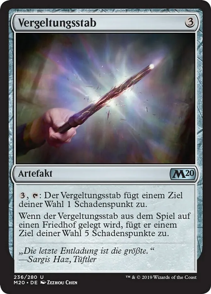 M20-236-Vergeltungsstab-de Vergeltungsstab kaufen - Core Set 2020 bei TcG Love