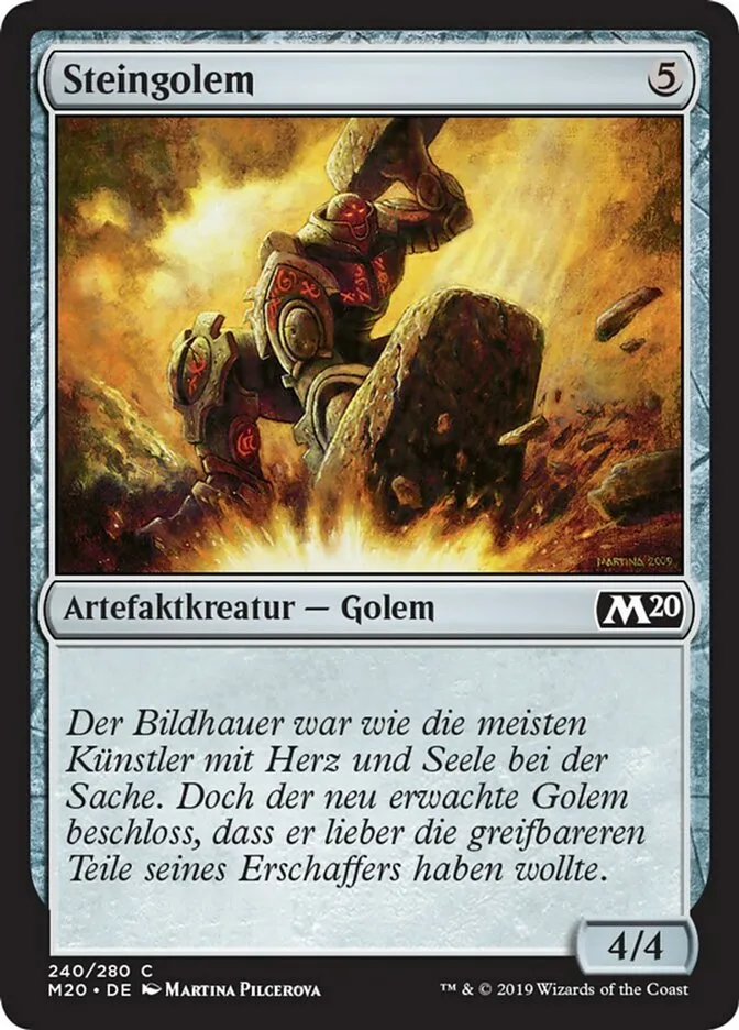 Steingolem kaufen - Core Set 2020 bei TcG Love