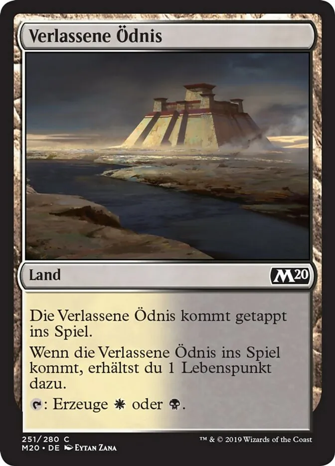 M20-251-Verlassene--dnis-de Verlassene Ödnis kaufen - Core Set 2020 bei TcG Love