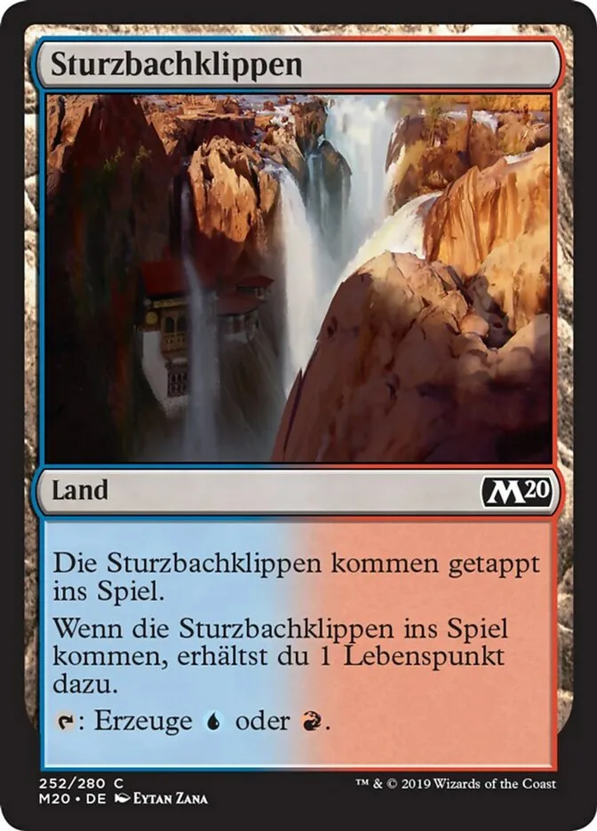 M20-252-Sturzbachklippen-de Sturzbachklippen kaufen - Core Set 2020 bei TcG Love