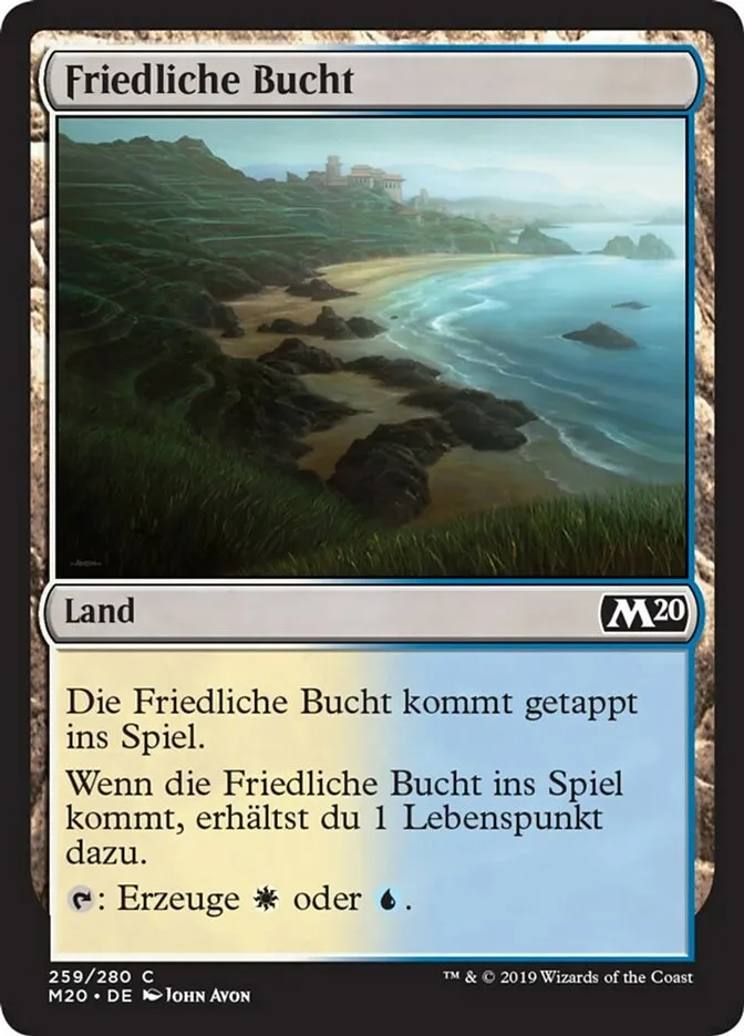 M20-259-Friedliche-Bucht-de Friedliche Bucht kaufen - Core Set 2020 bei TcG Love