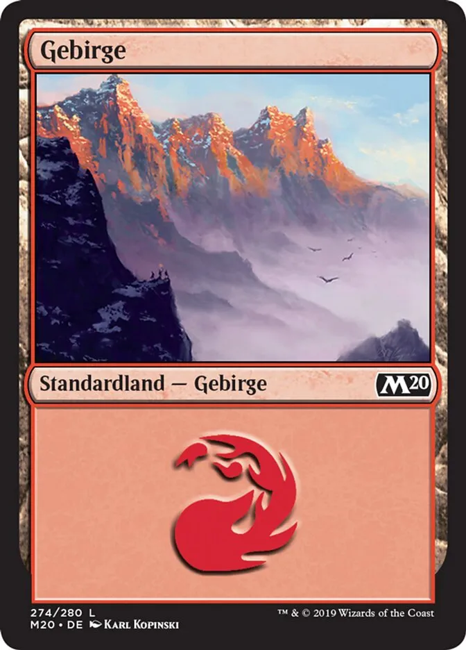 M20-274-Gebirge-de Gebirge kaufen - Core Set 2020 bei TcG Love