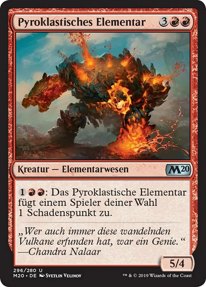 Pyroklastisches Elementar kaufen - Core Set 2020 bei TcG Love