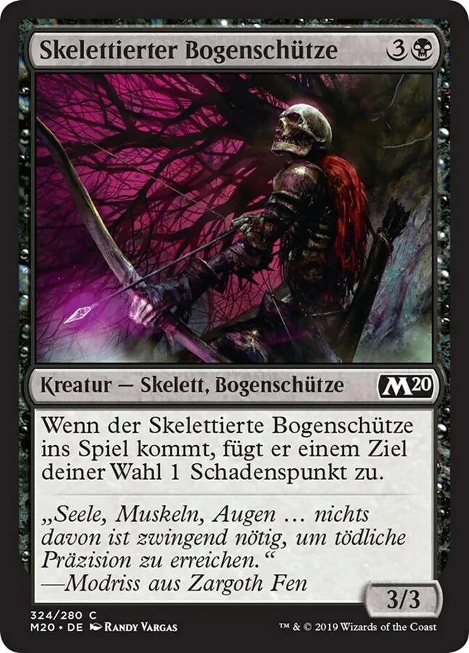 Skelettierter Bogenschütze kaufen - Core Set 2020 bei TcG Love
