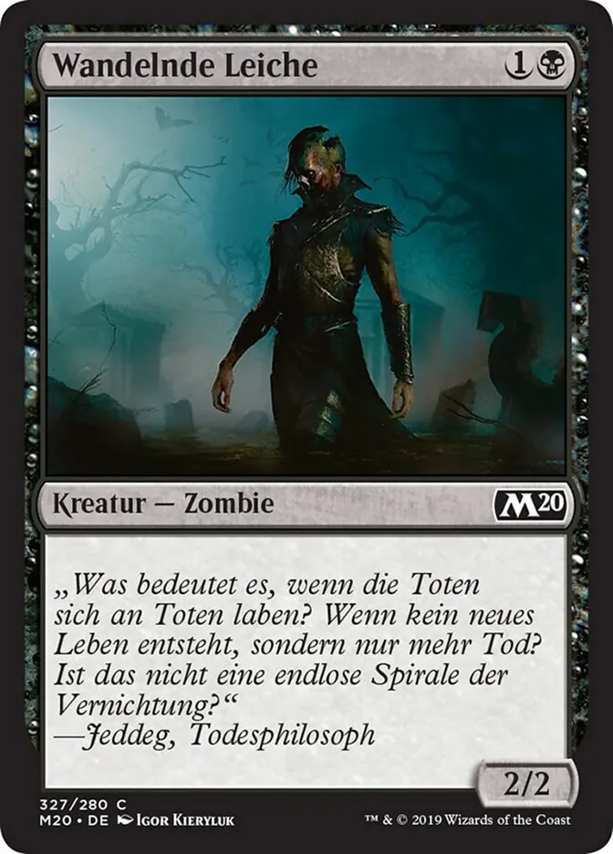 Wandelnde Leiche kaufen - Core Set 2020 bei TcG Love