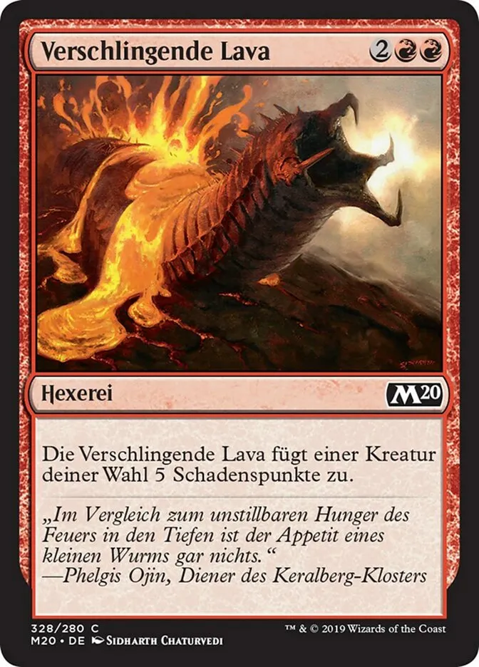 Verschlingende Lava kaufen - Core Set 2020 bei TcG Love