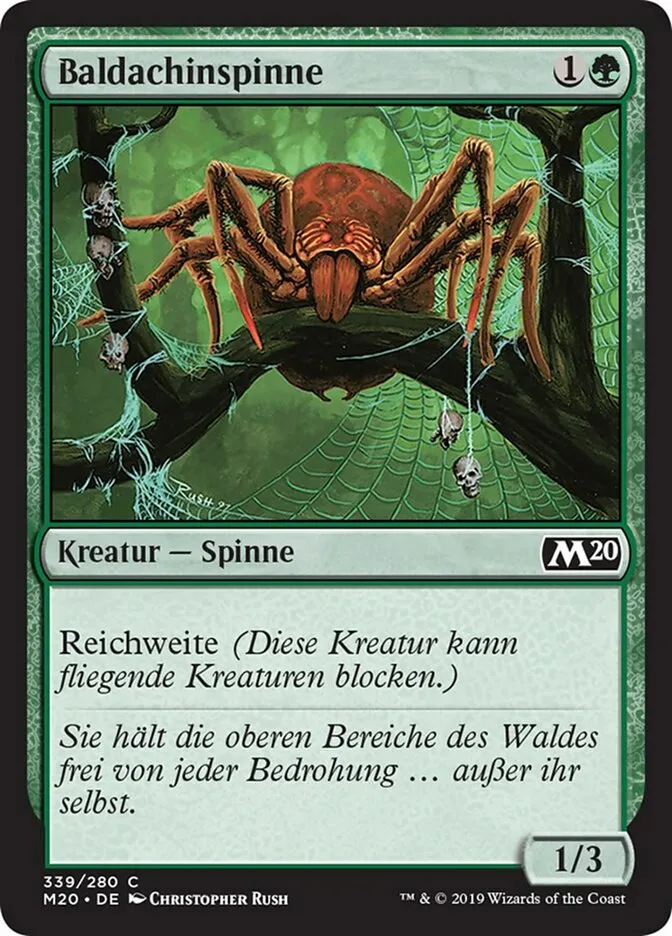 M20-339-Baldachinspinne-de Baldachinspinne kaufen - Core Set 2020 bei TcG Love