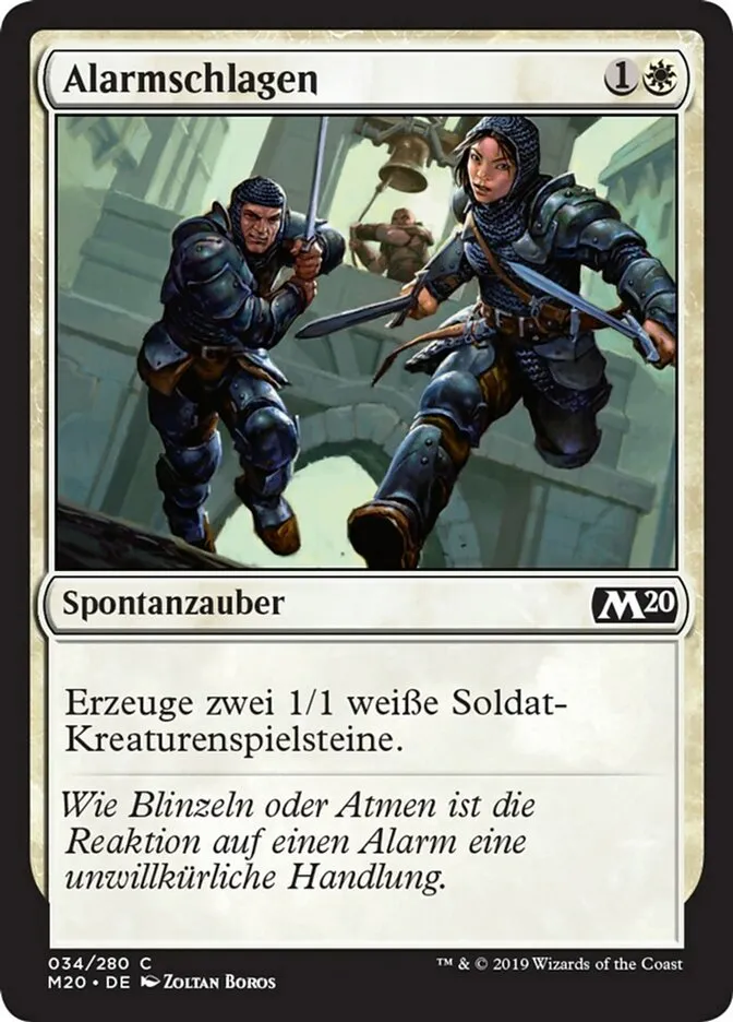 Alarmschlagen kaufen - Core Set 2020 bei TcG Love